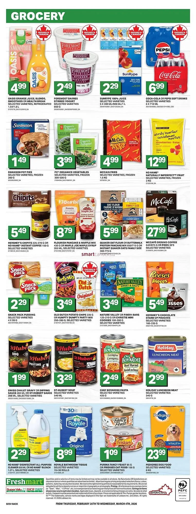 Freshmart flyer from February 26 to March 4 2026 - flyer page 4