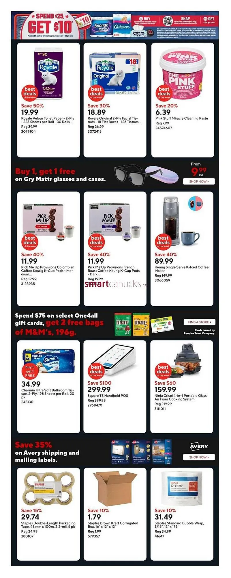 Staples flyer from November 27 to December 3 2025 - flyer page 16