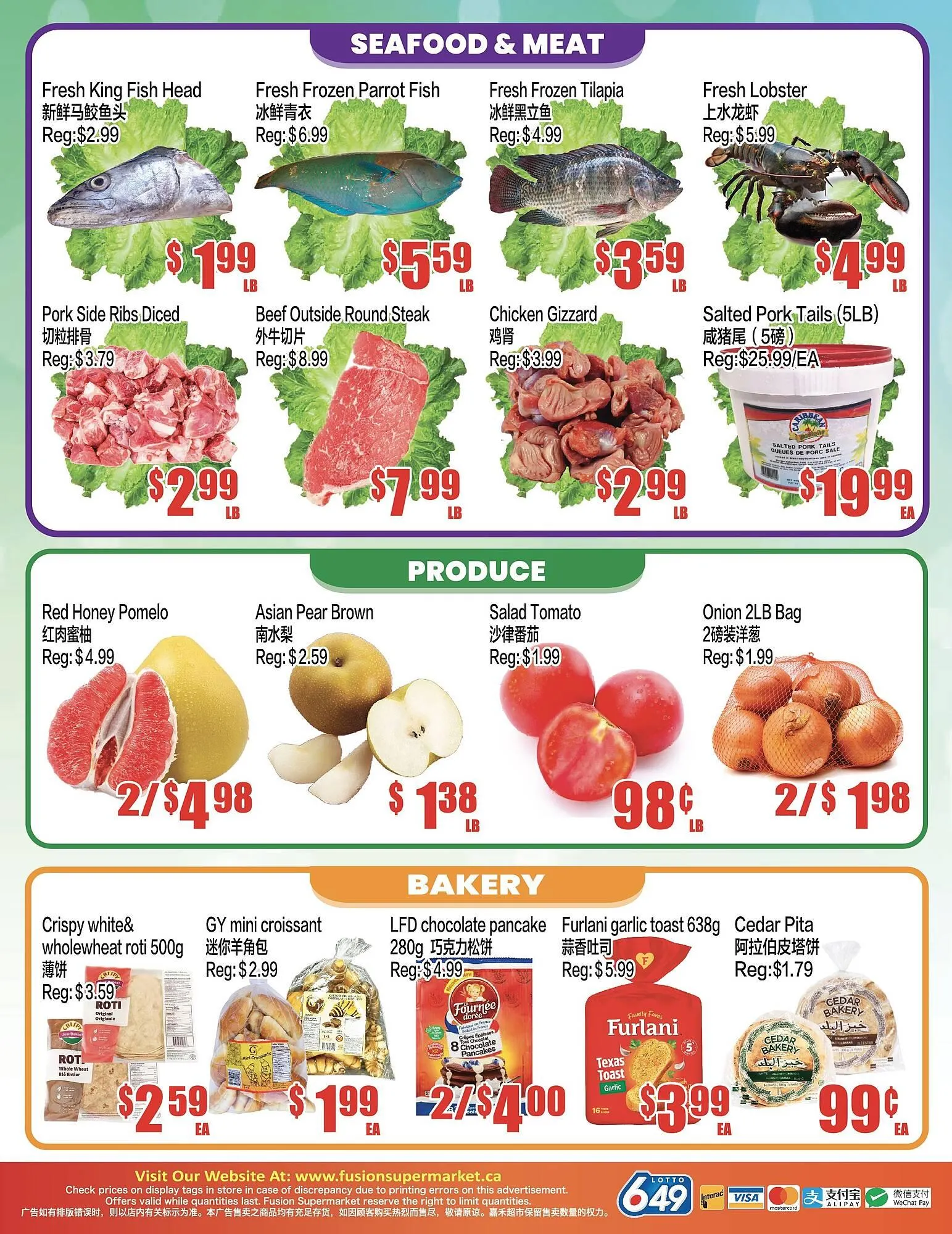 Fusion Supermarket flyer from January 16 to January 22 2026 - flyer page 4