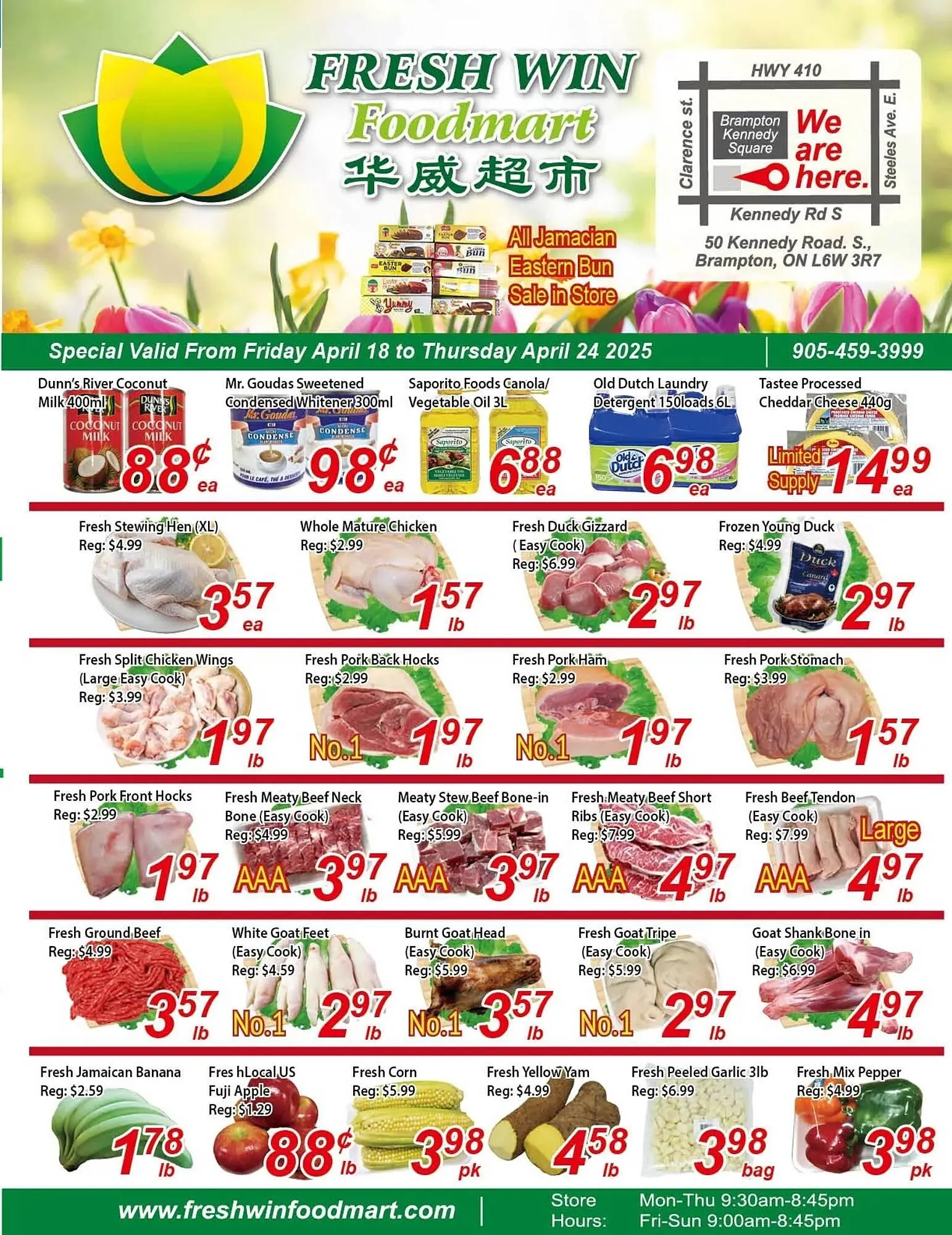 Fresh Win Foodmart flyer - 1