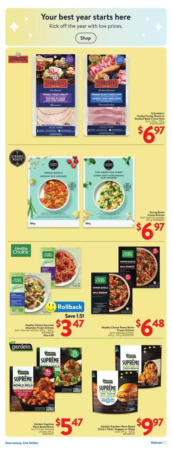 Walmart flyer from January 9 to January 15 2025 - flyer page 2
