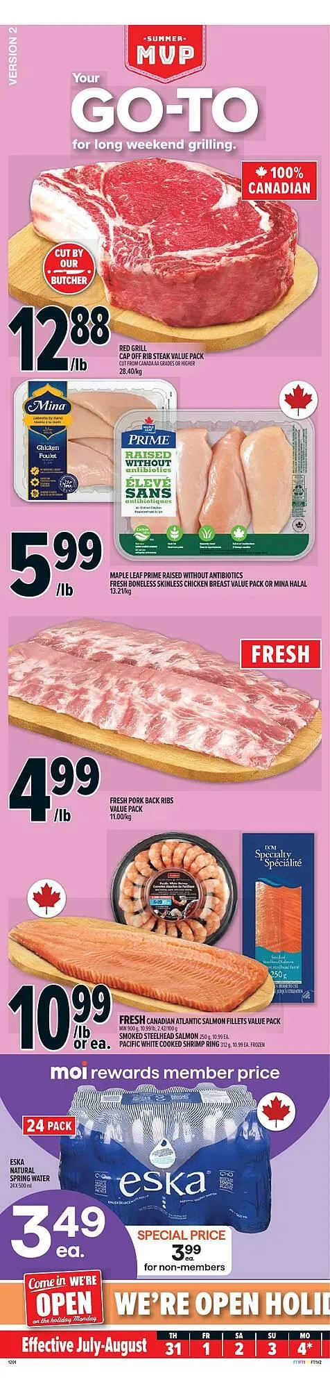 Metro flyer from July 31 to August 6 2025 - flyer page 1