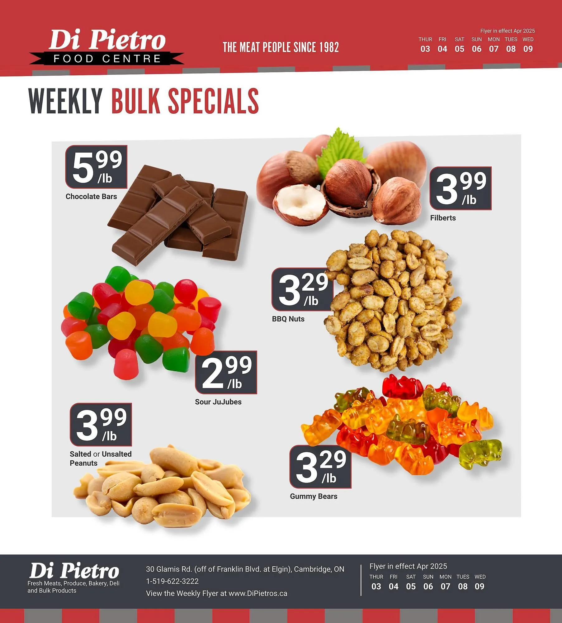 Di Pietro flyer from April 3 to April 9 2025 - flyer page 8