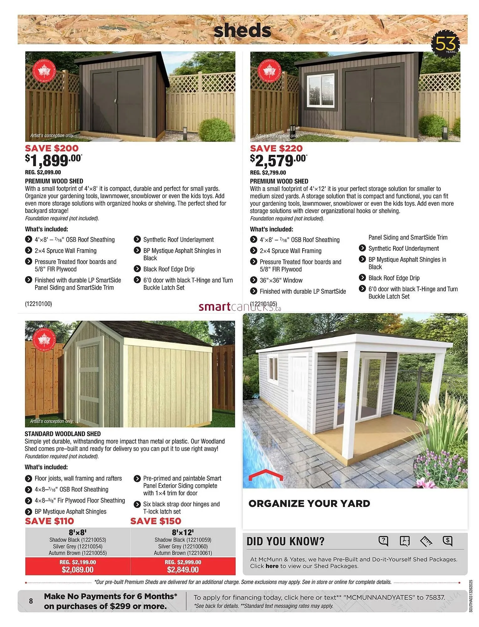 McMunn & Yates Building Supplies flyer from March 14 to March 20 2025 - flyer page 8