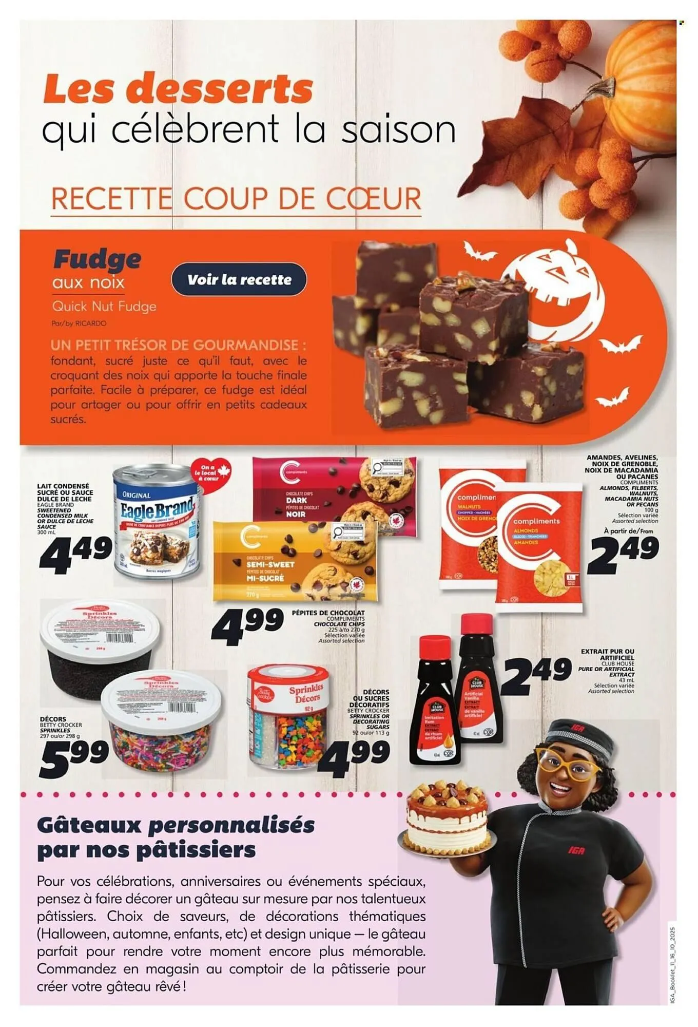 IGA flyer from October 23 to October 29 2025 - flyer page 11