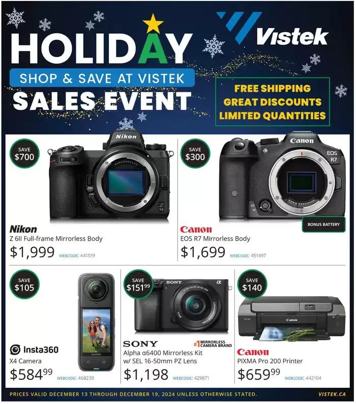Holiday Sales Event - 1