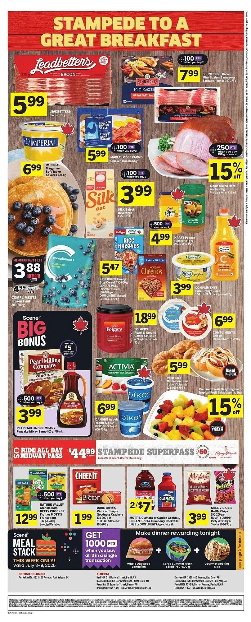 IGA flyer from July 3 to July 16 2025 - flyer page 2