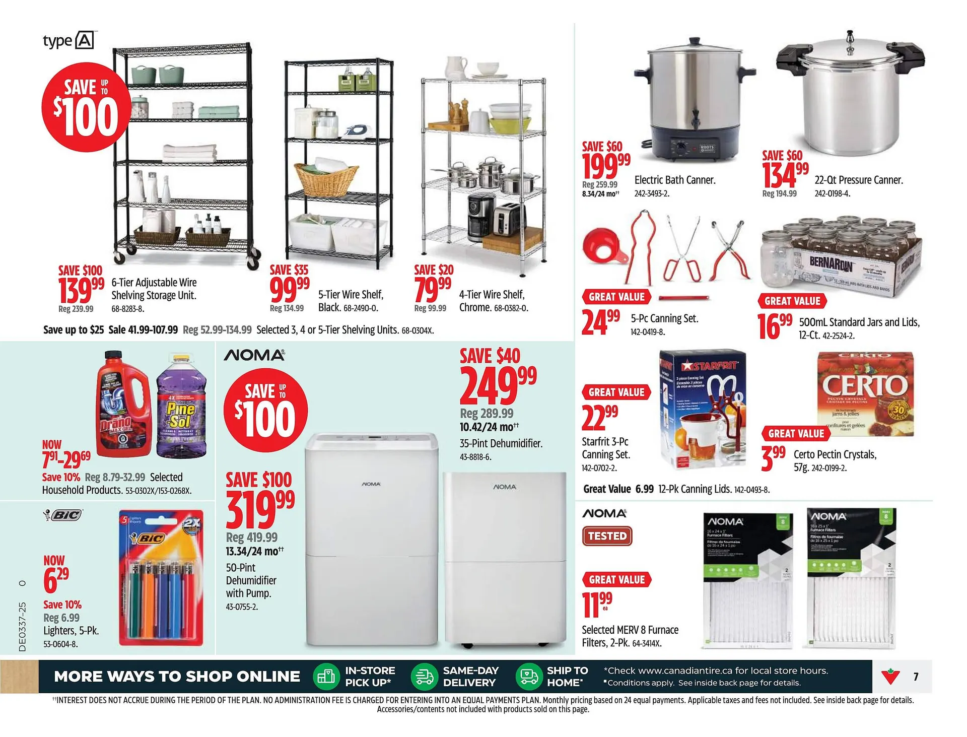 Canadian Tire flyer from September 4 to September 10 2025 - flyer page 7