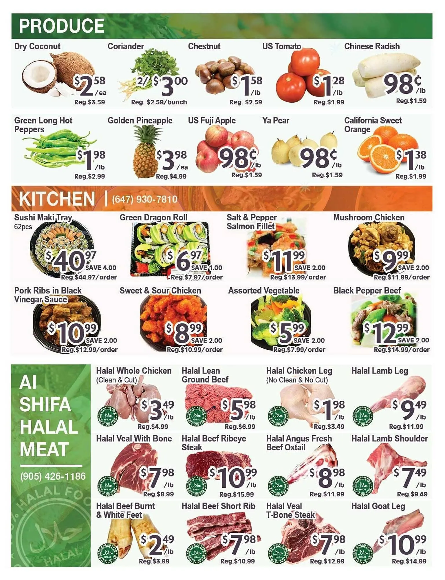Blue Sky Supermarket flyer from December 26 to January 1 2026 - flyer page 3