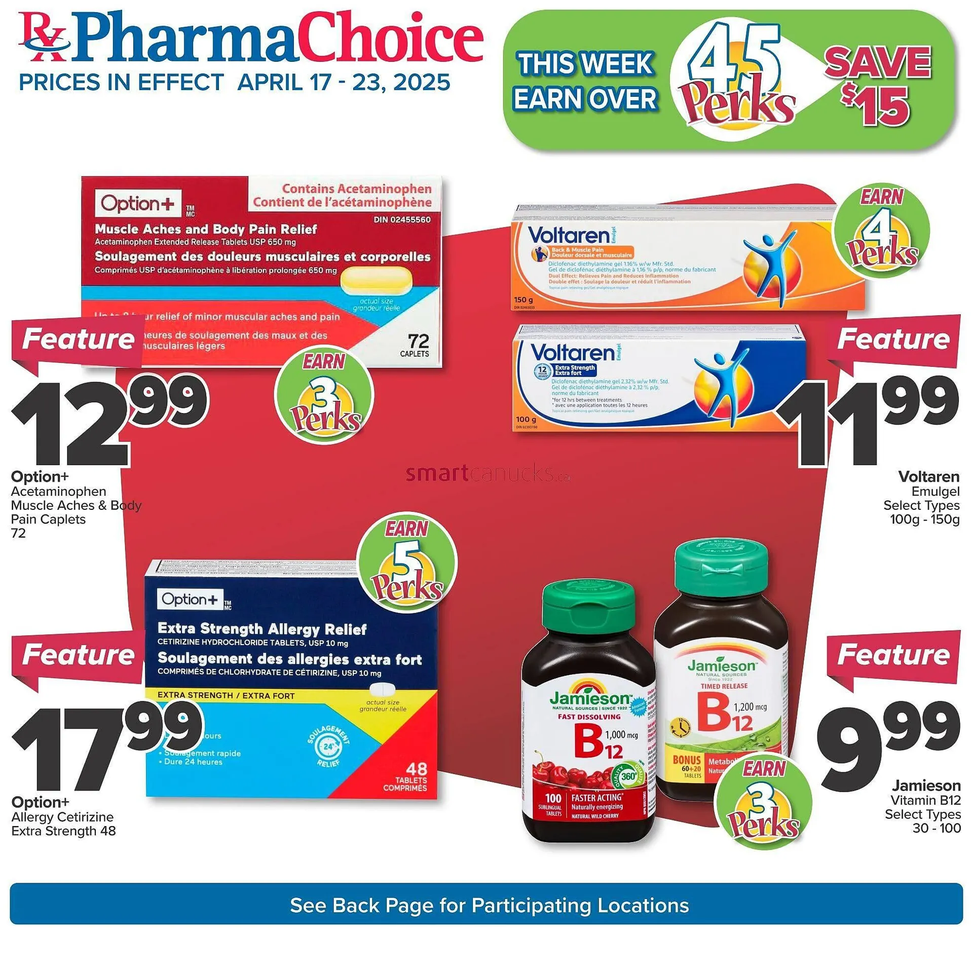 PharmaChoice flyer from April 17 to April 23 2025 - flyer page 1