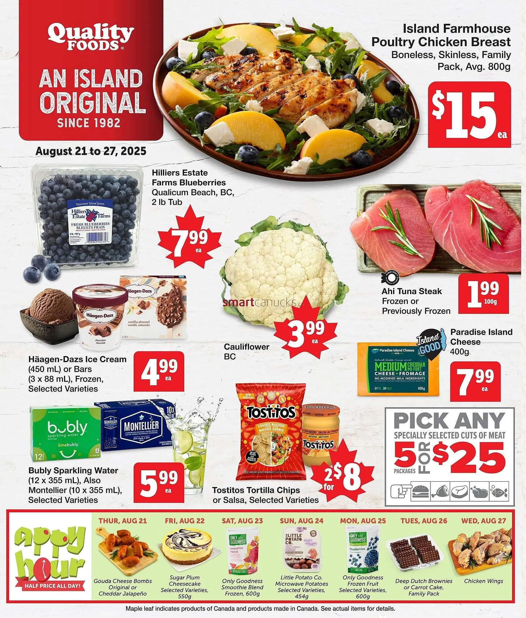 Quality Foods flyer from August 20 to August 26 2025 - flyer page 1
