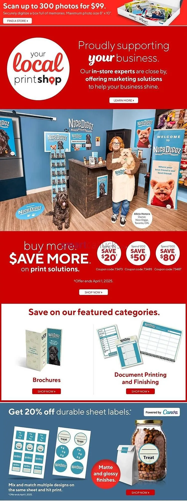 Staples flyer from March 14 to March 20 2025 - flyer page 14