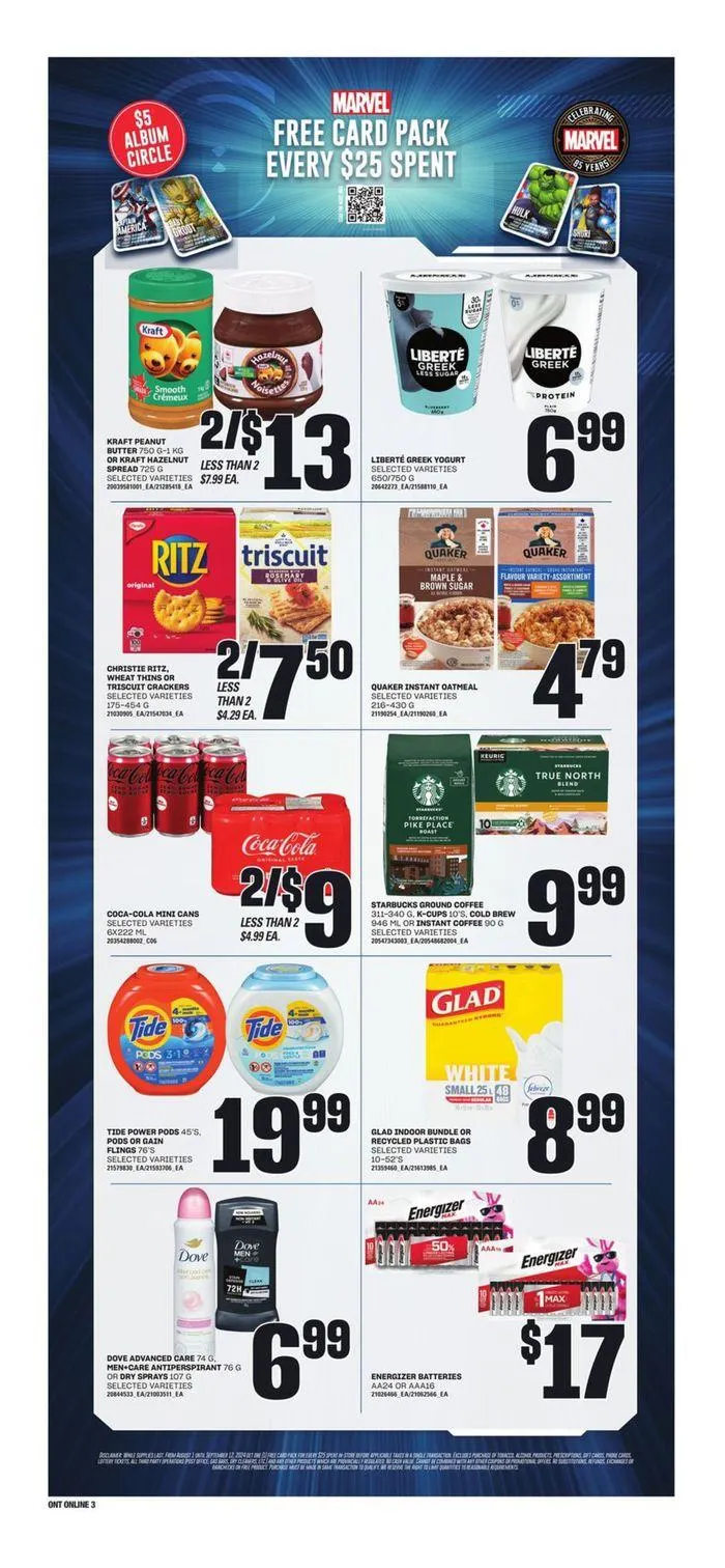 Current deals and offers from September 5 to September 11 2024 - flyer page 10
