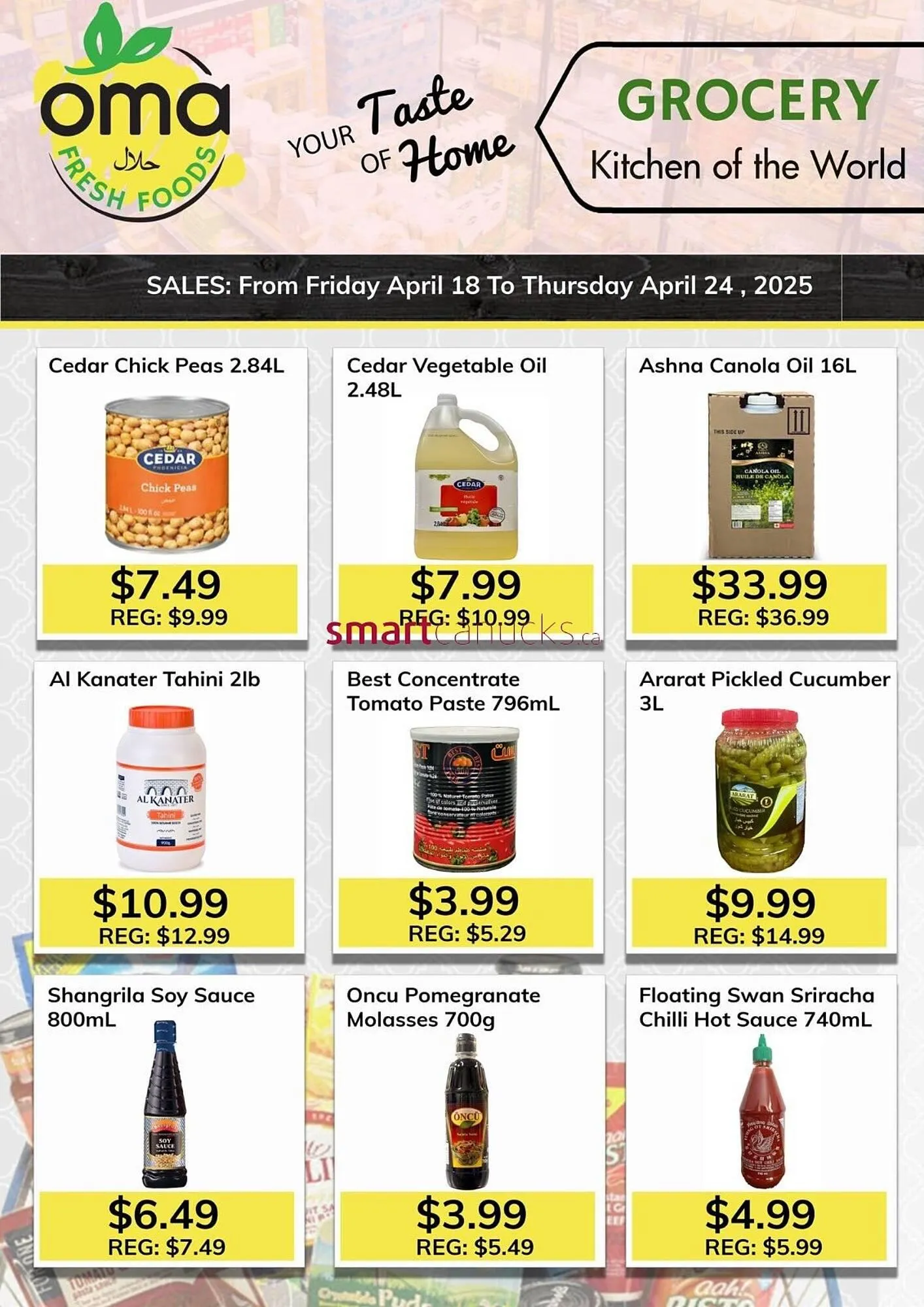 Oma Fresh Foods flyer from April 18 to April 24 2025 - flyer page 4