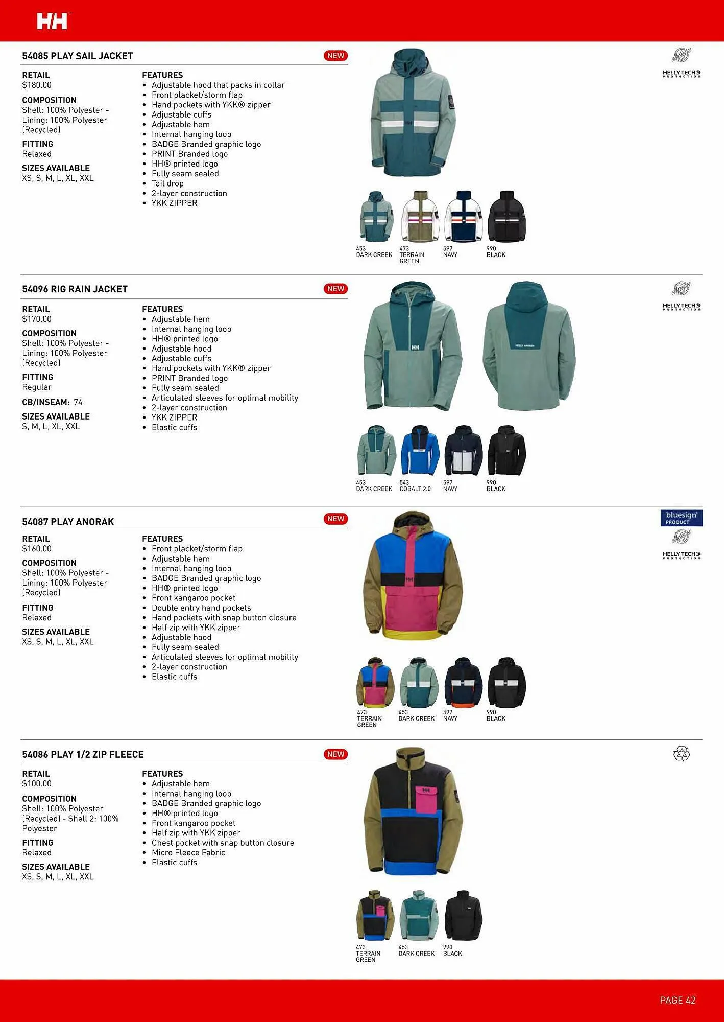 Helly Hansen flyer from July 20 to December 31 2024 - flyer page 43
