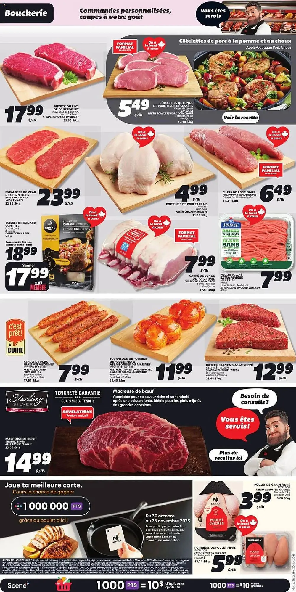 IGA flyer from October 30 to November 5 2025 - flyer page 4