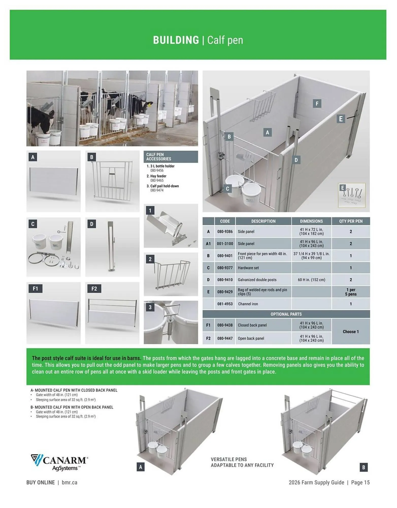 BMR flyer from January 9 to December 31 2026 - flyer page 15