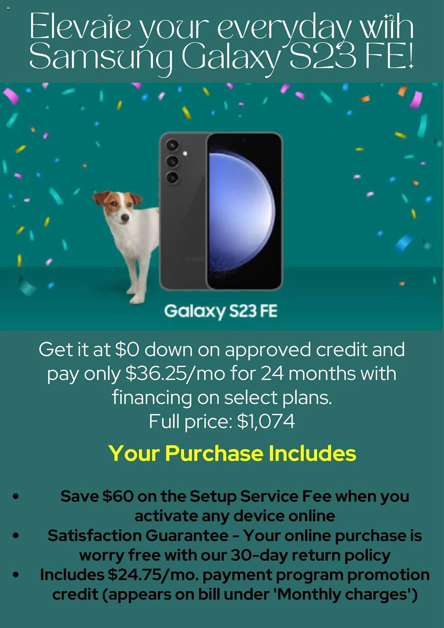 Fido flyer from April 8 to May 12 2024 - flyer page 4