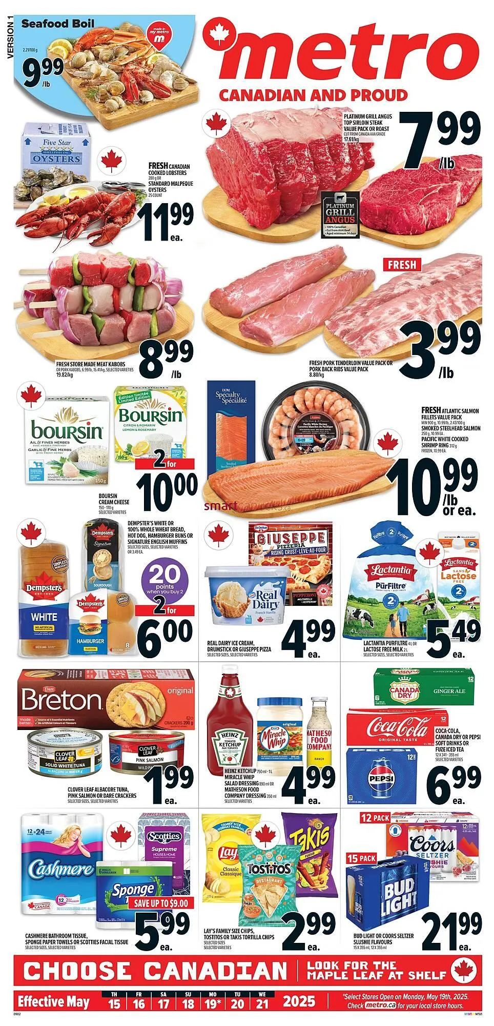 Metro flyer from May 15 to May 18 2025 - flyer page 2