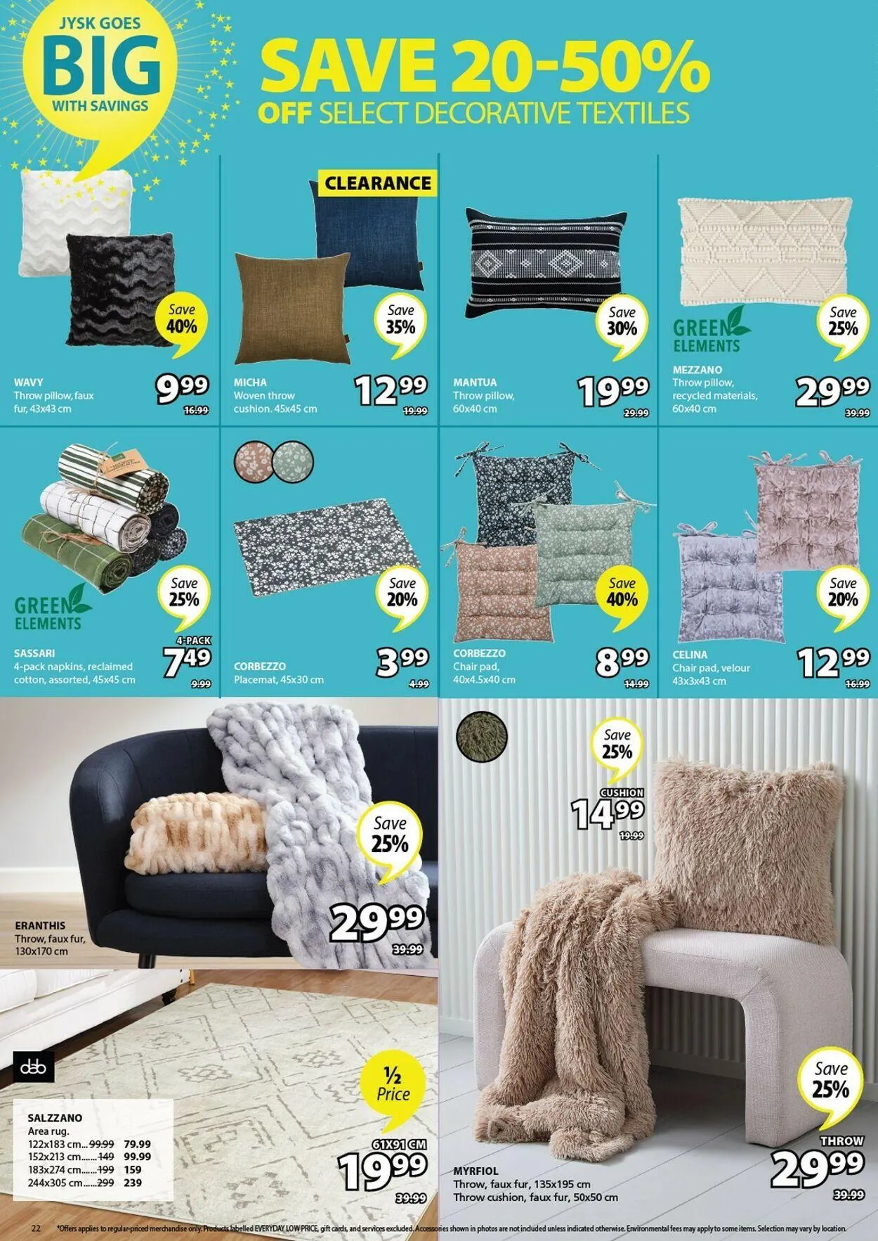 JYSK Current flyer from October 20 to December 1 2025 - flyer page 22