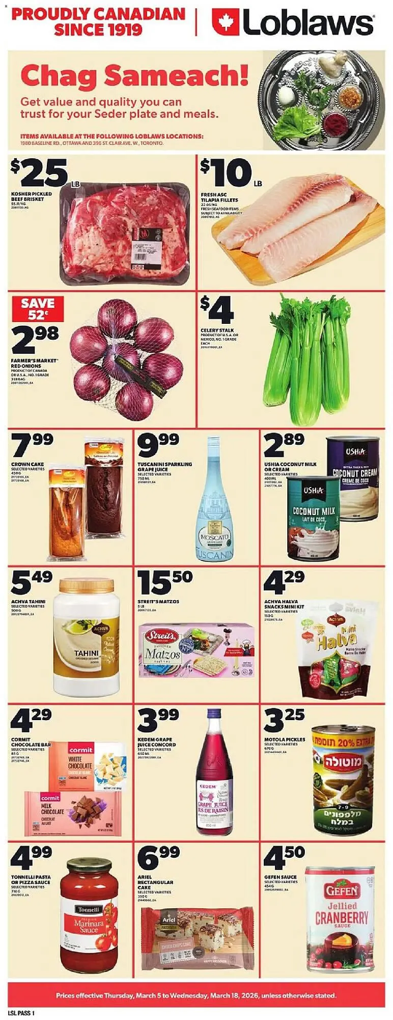 Loblaws flyer - 1