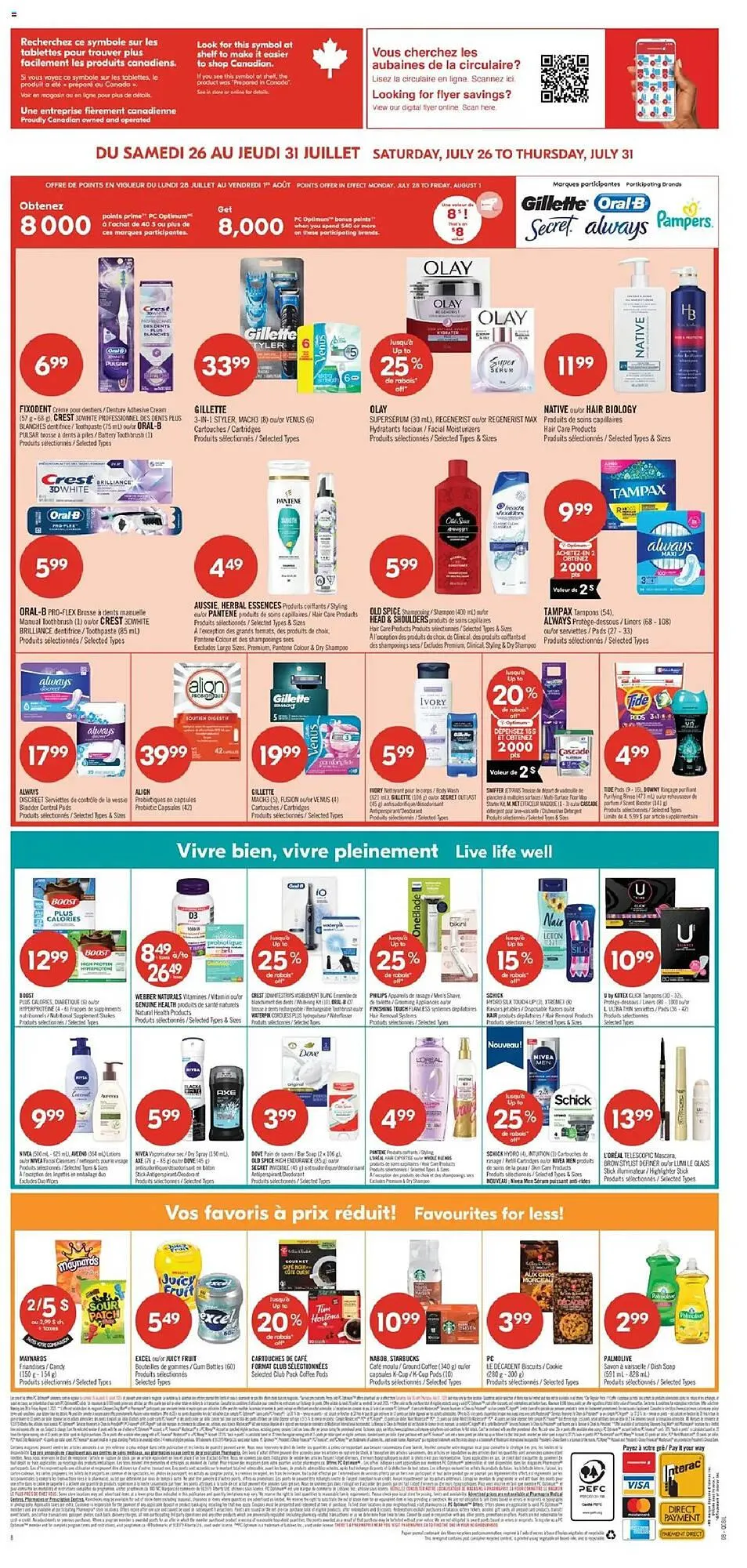 Pharmaprix flyer from July 26 to August 1 2025 - flyer page 18