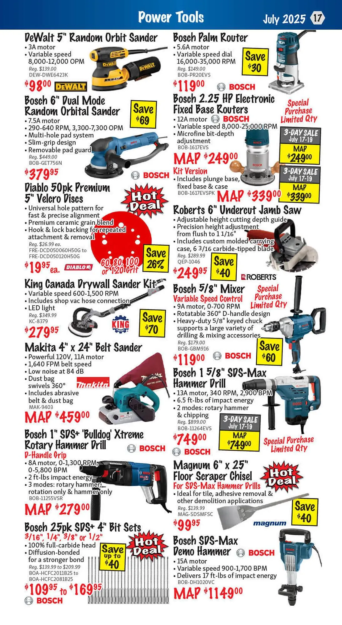 KMS Tools flyer from July 3 to July 9 2025 - flyer page 17