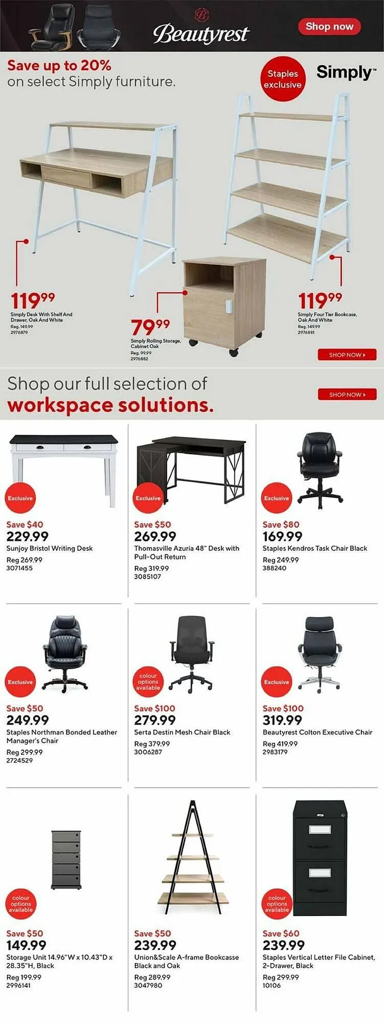 Staples flyer from January 2 to January 16 2025 - flyer page 19