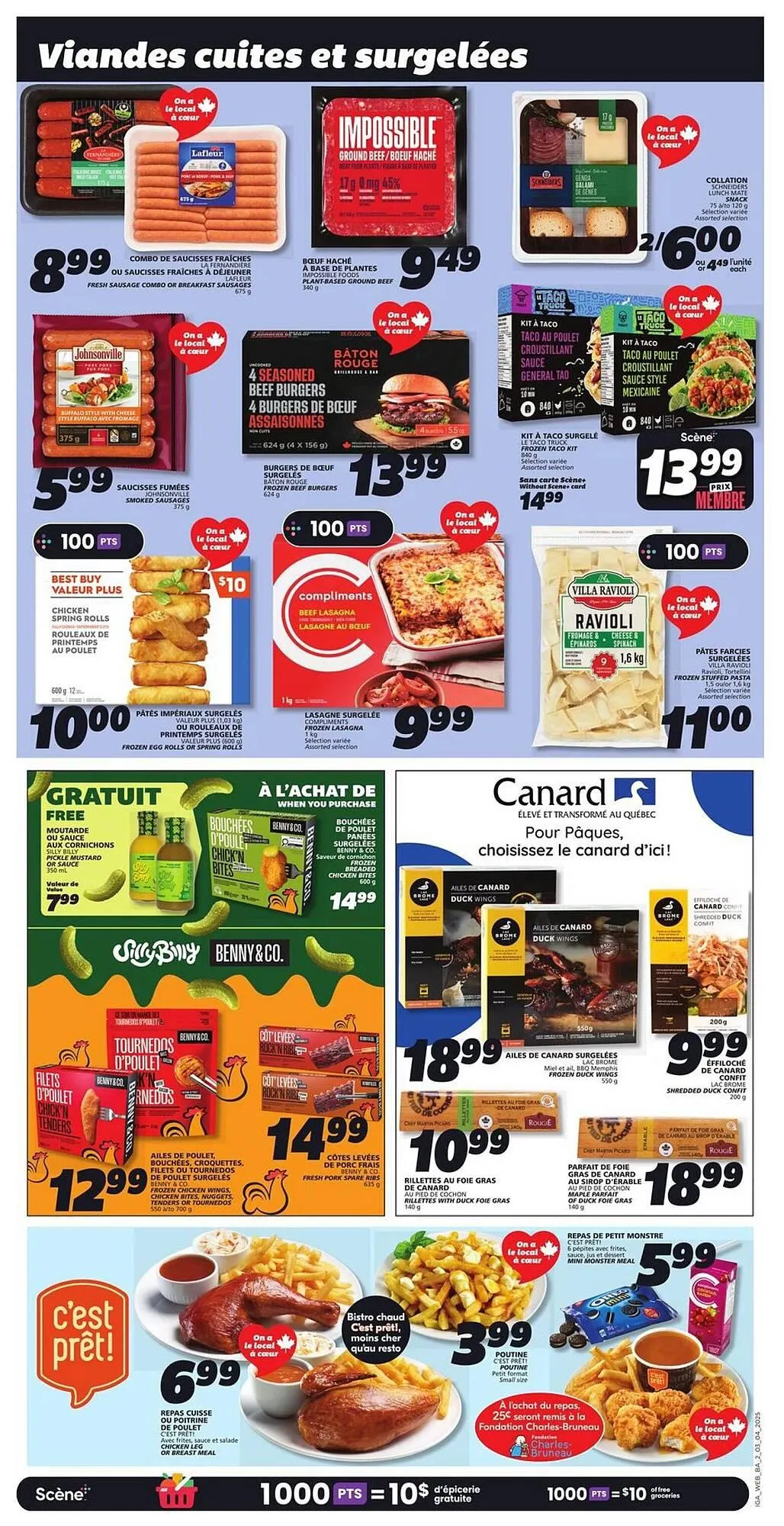 IGA flyer from April 3 to April 9 2025 - flyer page 7