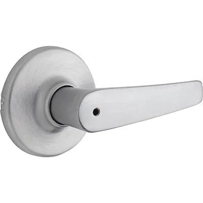 Kim Straight Lever Satin Chrome Privacy