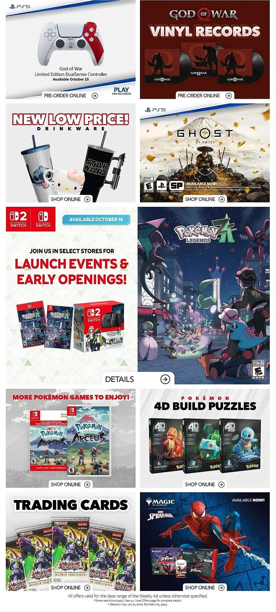 GameStop flyer from October 10 to October 17 2025 - flyer page 2