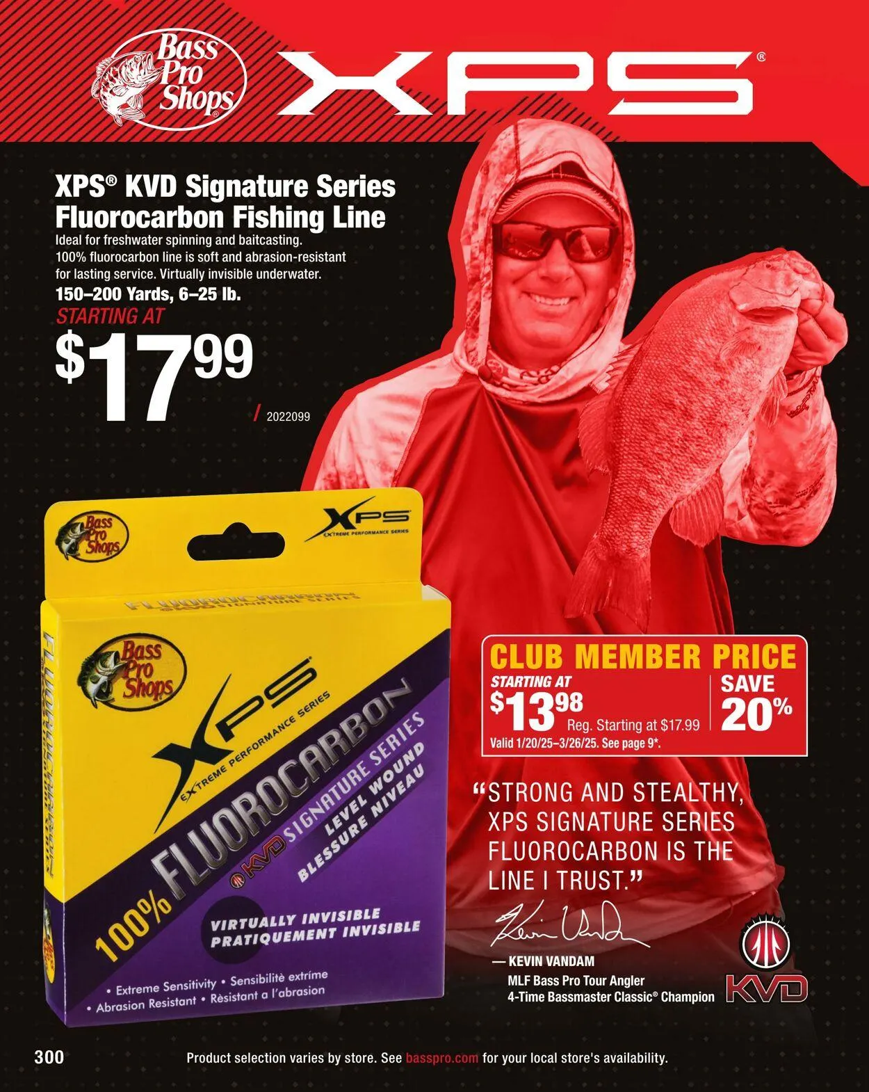 Bass Pro Current flyer from April 7 to April 21 2025 - flyer page 300