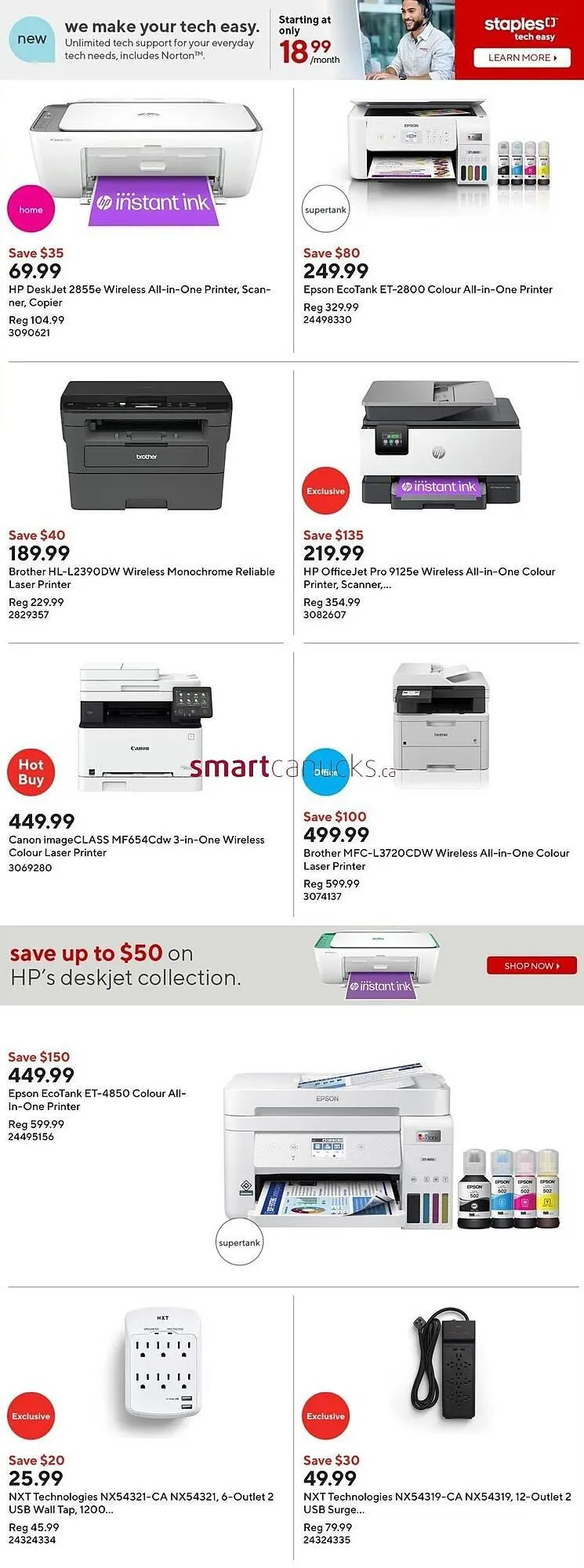 Staples flyer from August 15 to August 21 2024 - flyer page 21