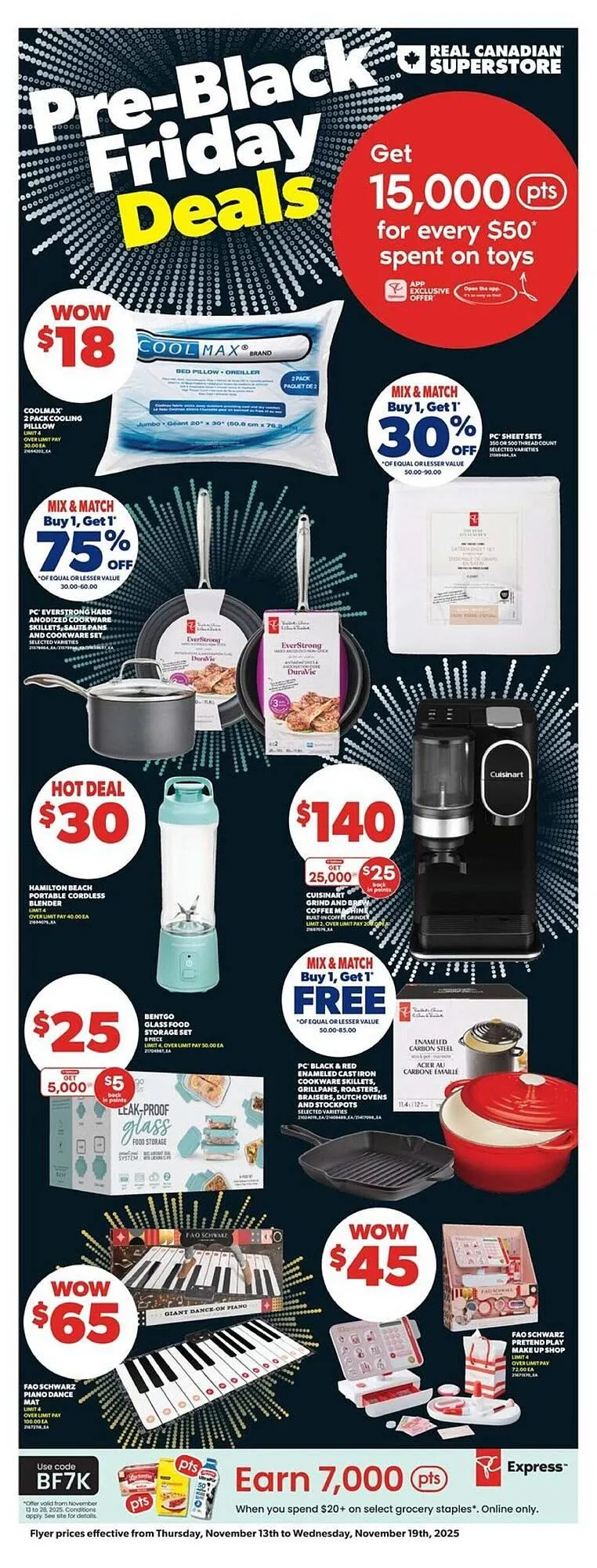 Real Canadian Superstore flyer from November 13 to November 20 2025 - flyer page 1
