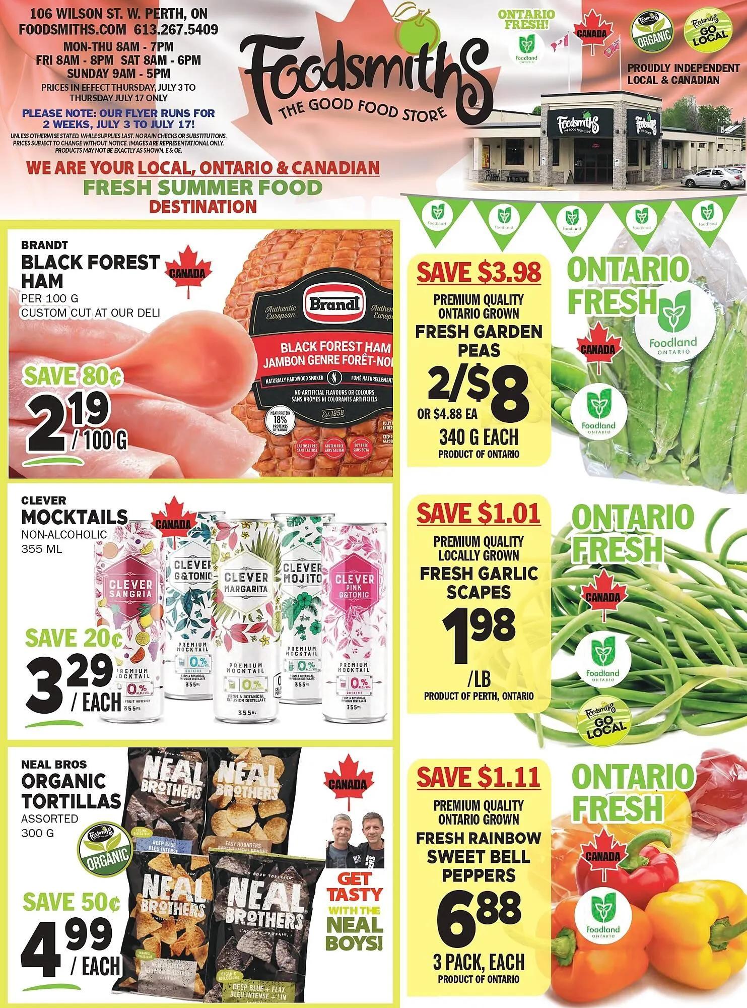 Foodsmiths flyer - 1