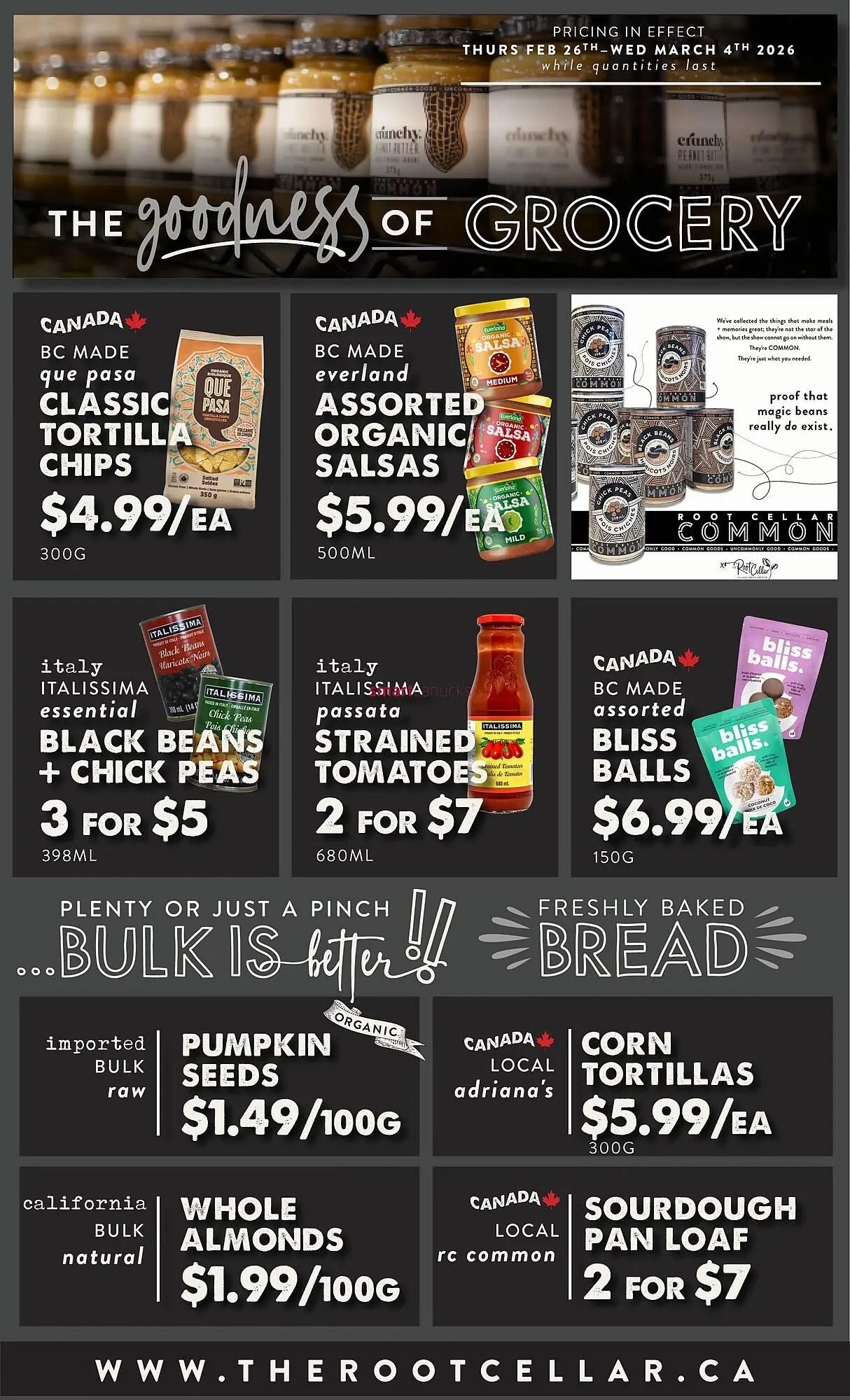 The Root Cellar flyer from February 26 to March 4 2026 - flyer page 5