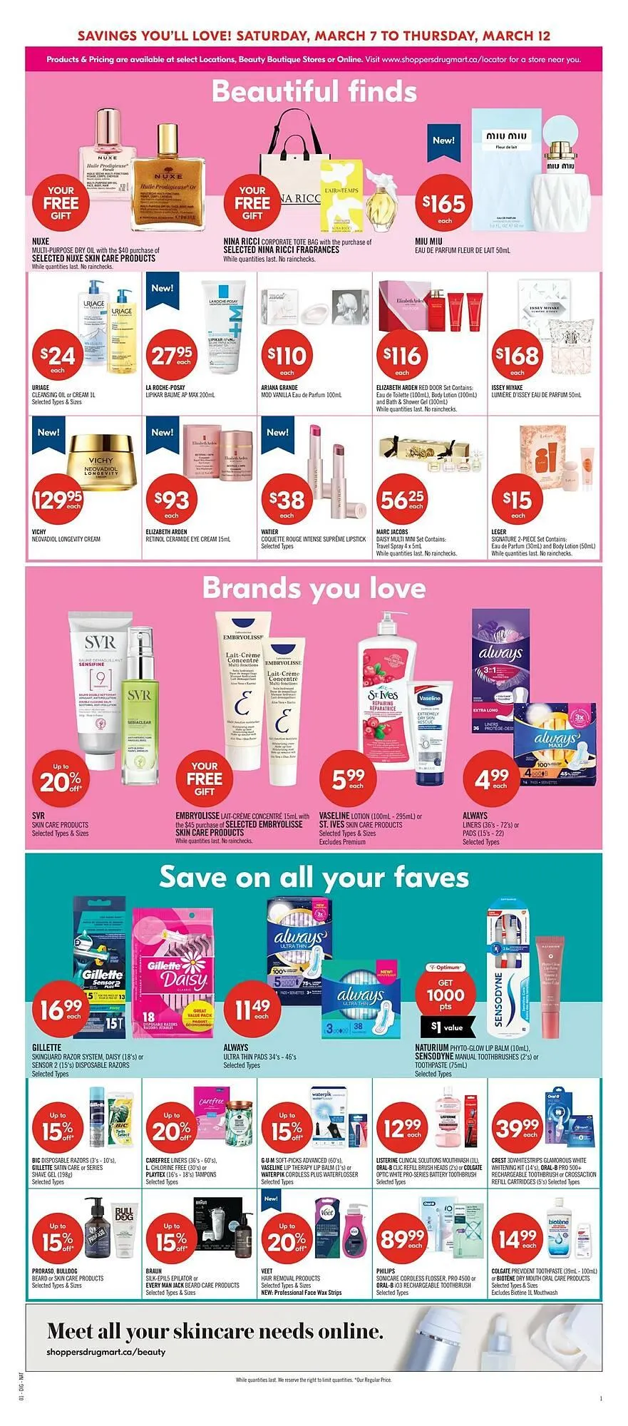 Shoppers Drug Mart flyer from March 7 to March 12 2026 - flyer page 12