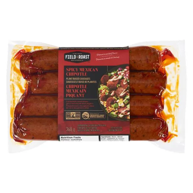 Field Roast - Spicy Mexican Chipotle Plant Based Sausages