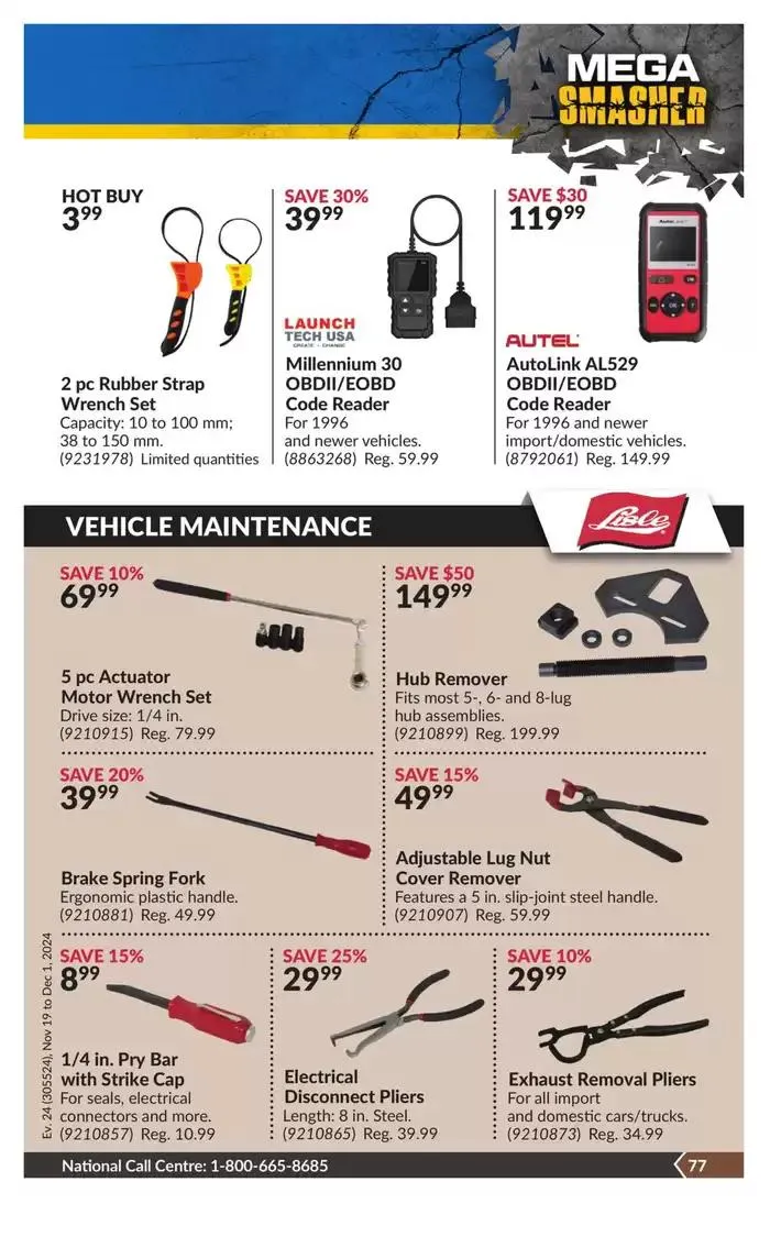 National Sale from November 19 to December 1 2024 - flyer page 85