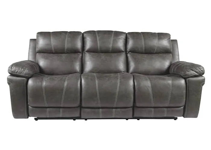 Erlangen Power Reclining Sofa With Power Headrest - Midnight
