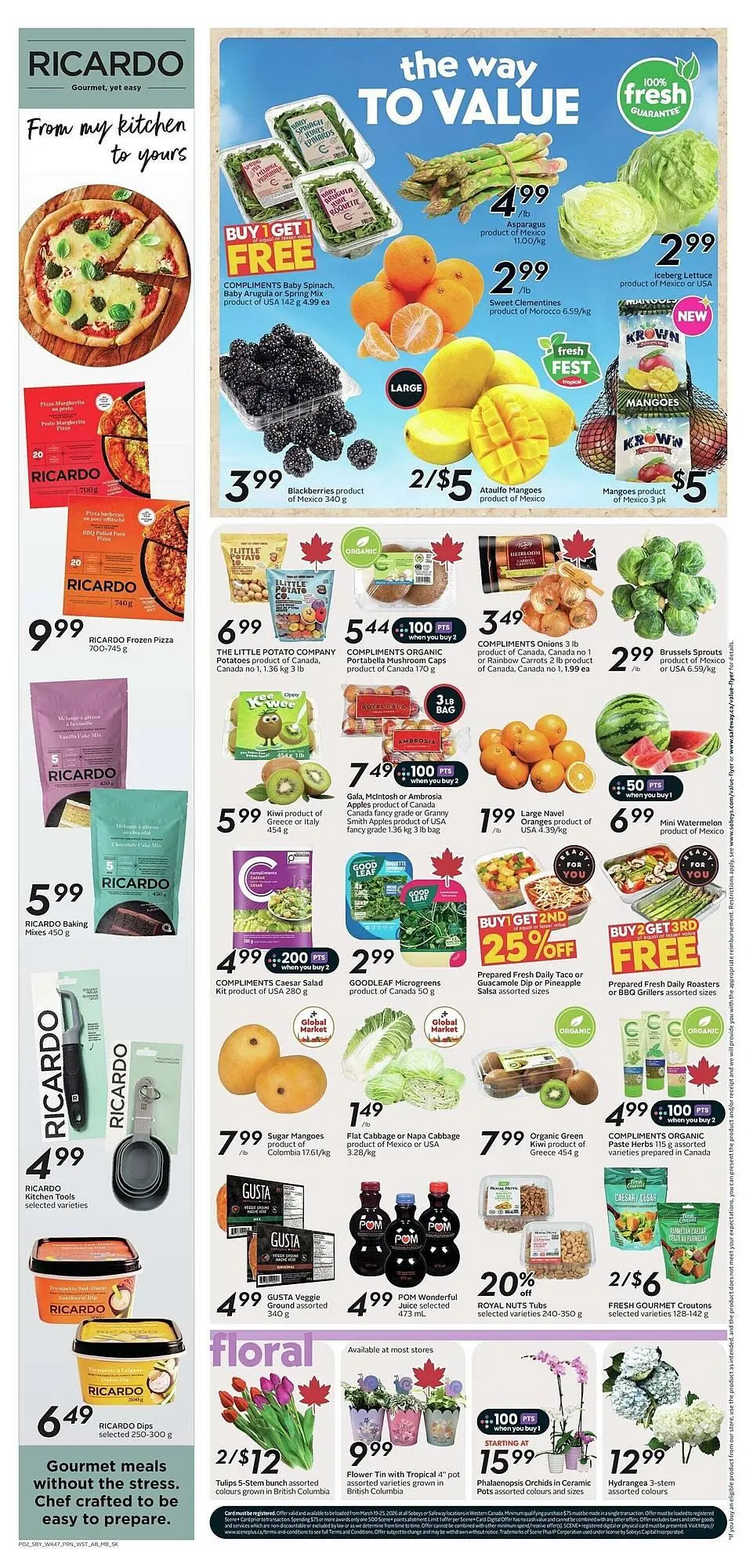 Safeway flyer from March 19 to March 25 2026 - flyer page 5