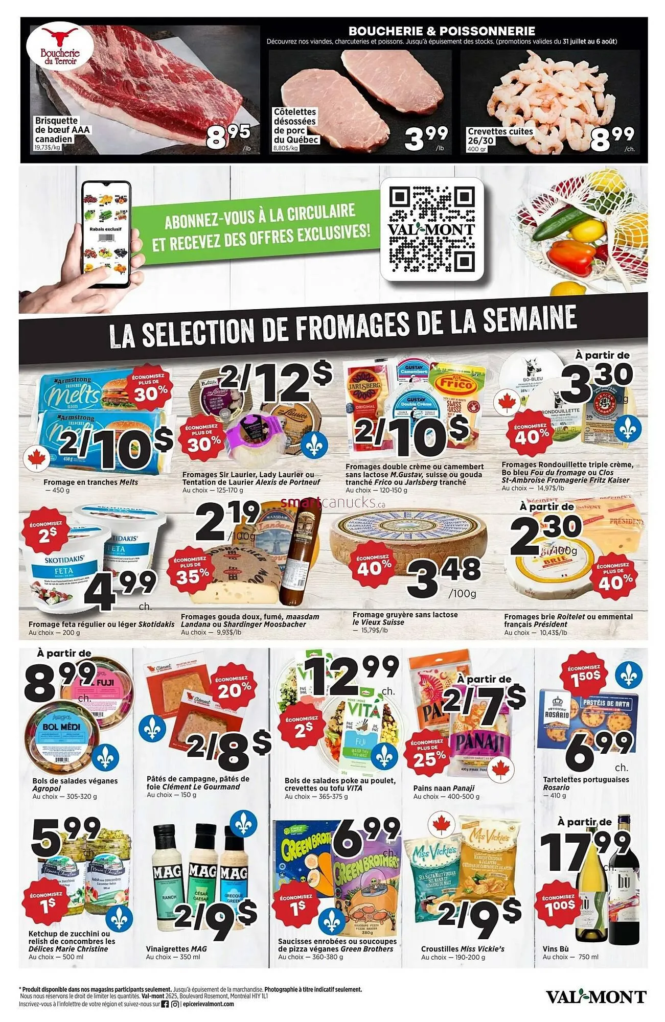 Val-Mont flyer from July 31 to August 6 2025 - flyer page 3