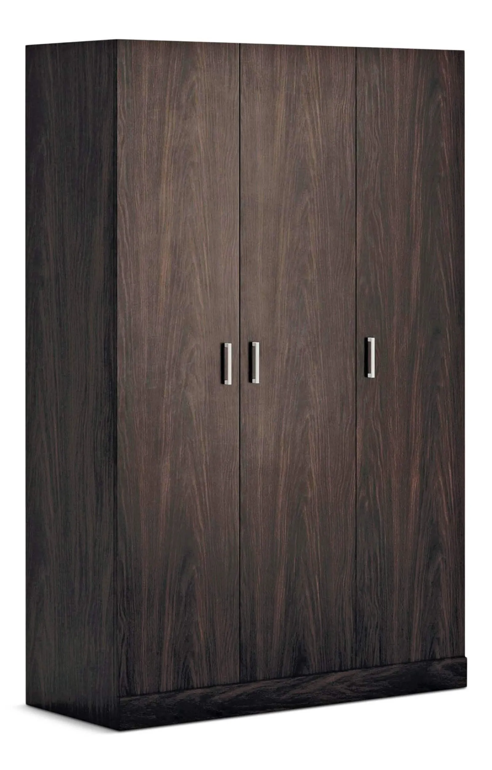 Sauder 3 Door Wardrobe, Espresso