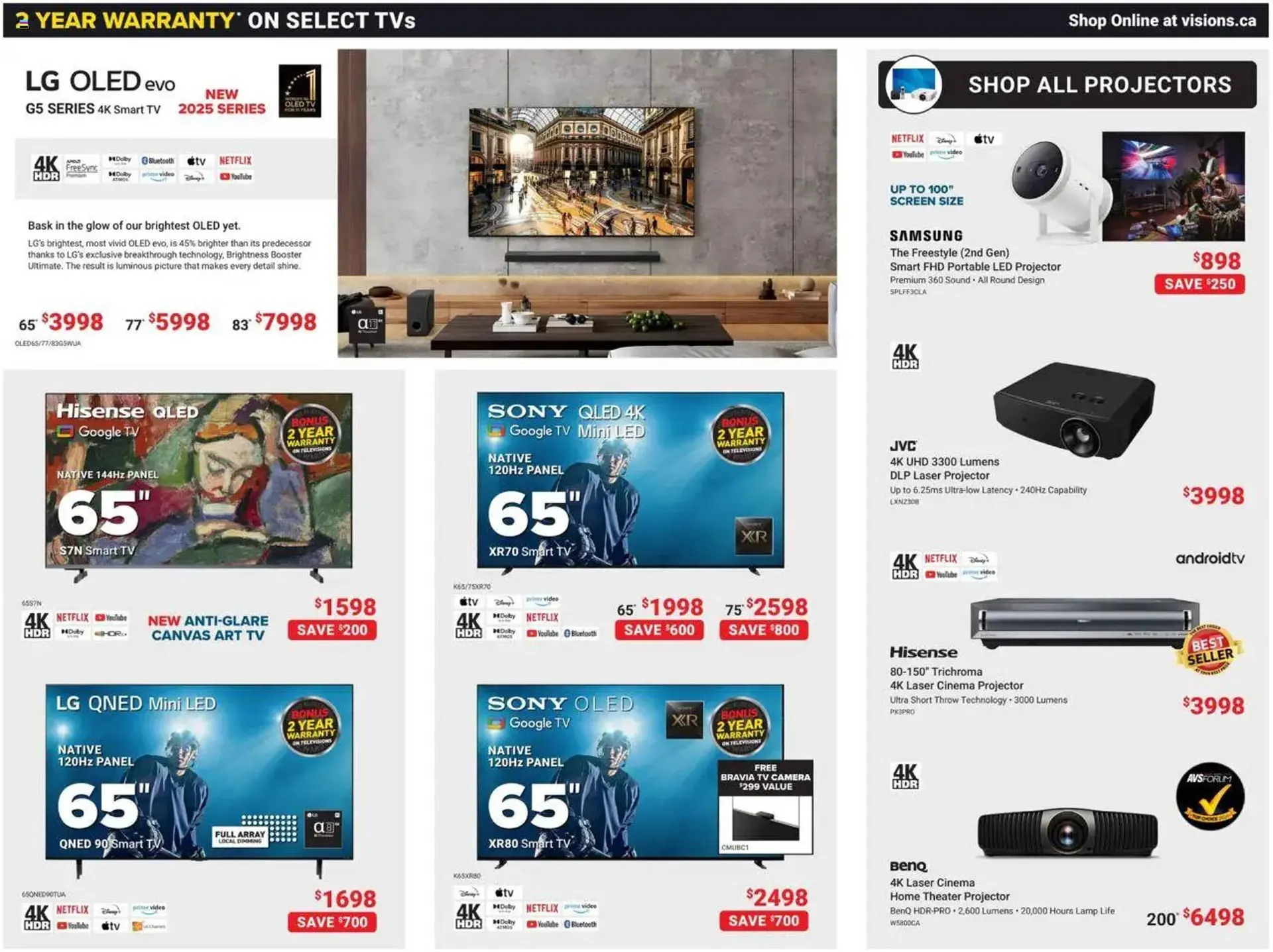 Visions Electronics flyer from April 25 to May 1 2025 - flyer page 5