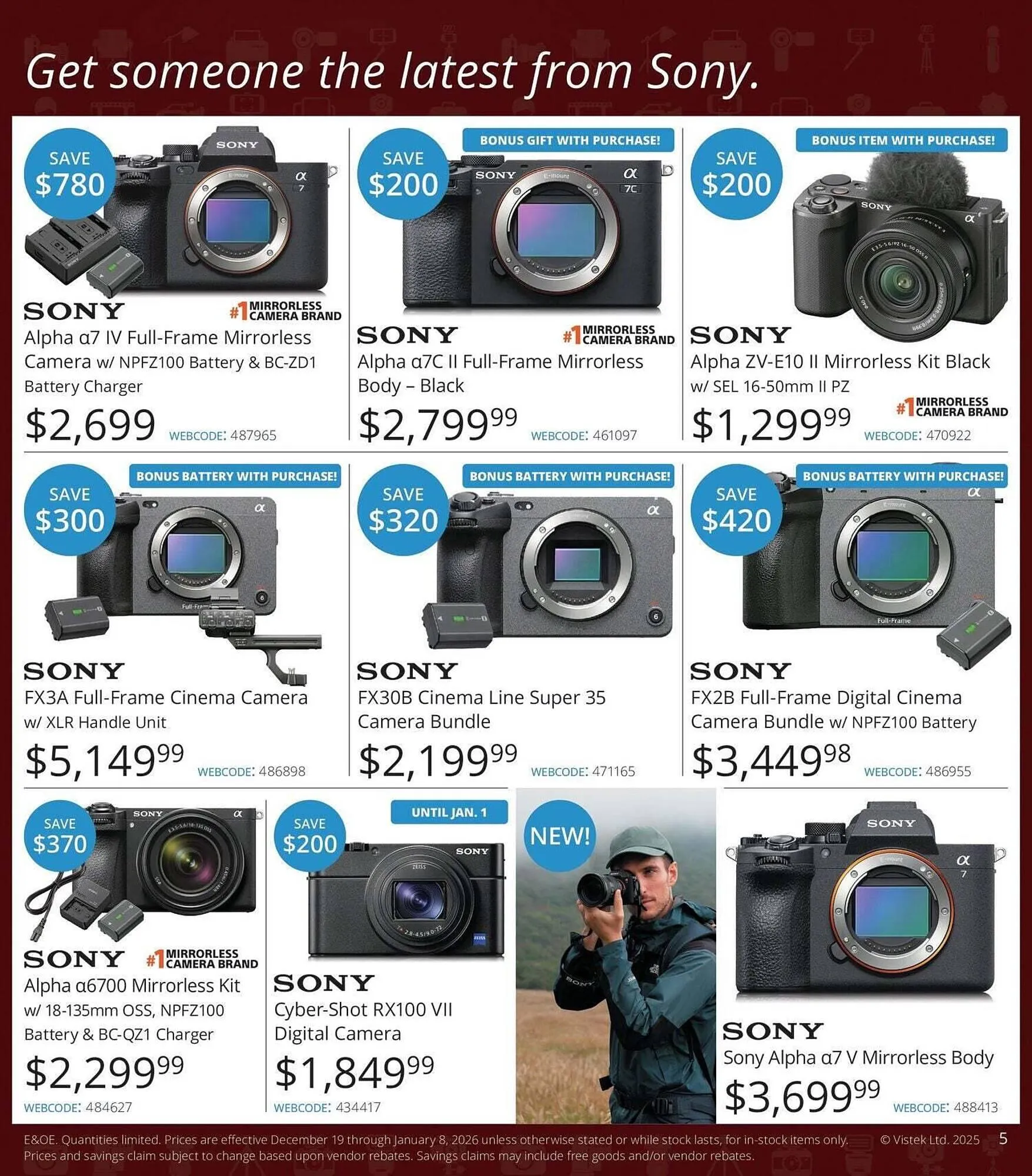 Vistek flyer from December 19 to December 27 2025 - flyer page 5