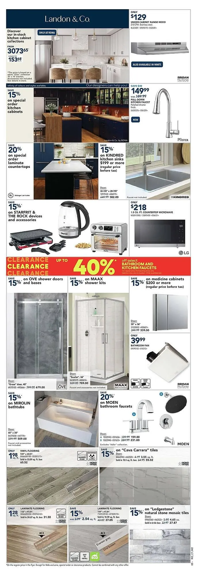 RONA flyer from March 28 to April 4 2025 - flyer page 8