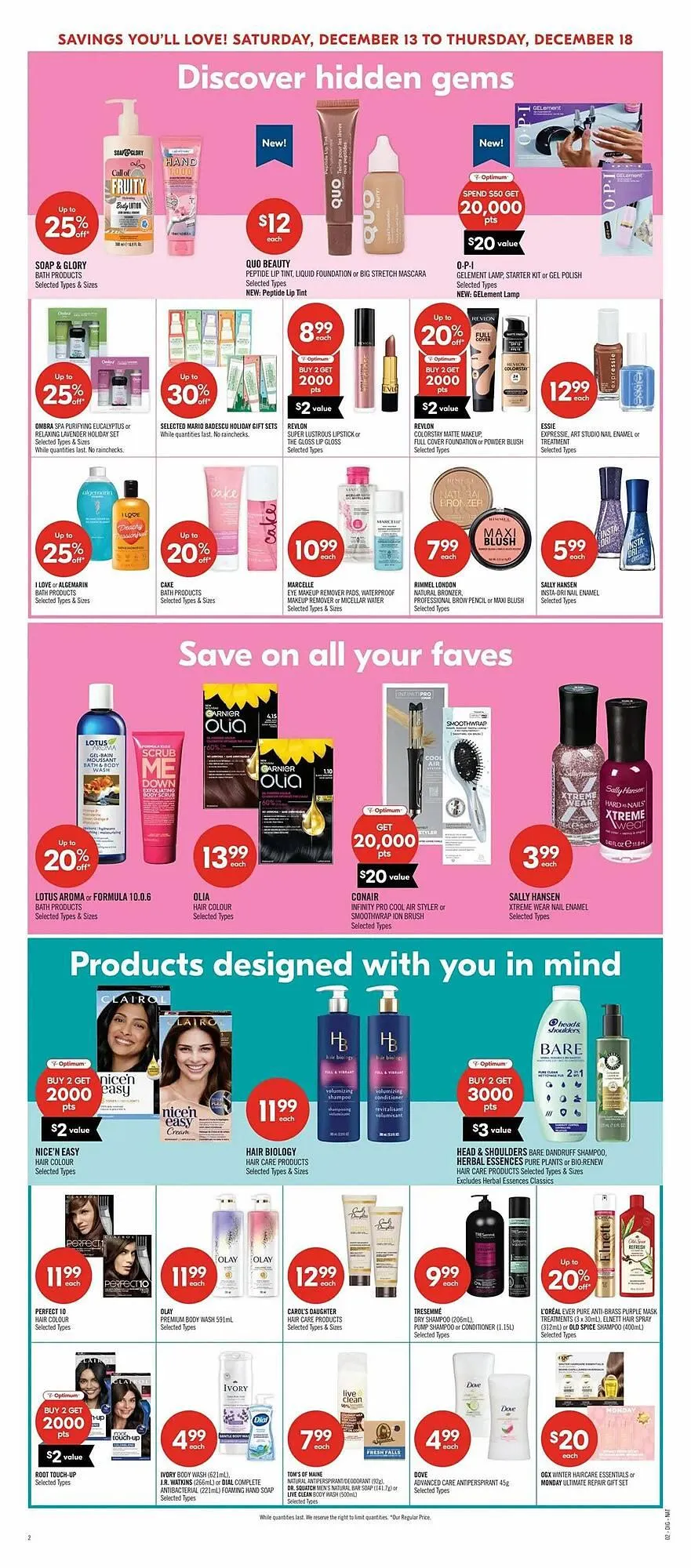 Shoppers Drug Mart flyer from December 11 to December 25 2025 - flyer page 18