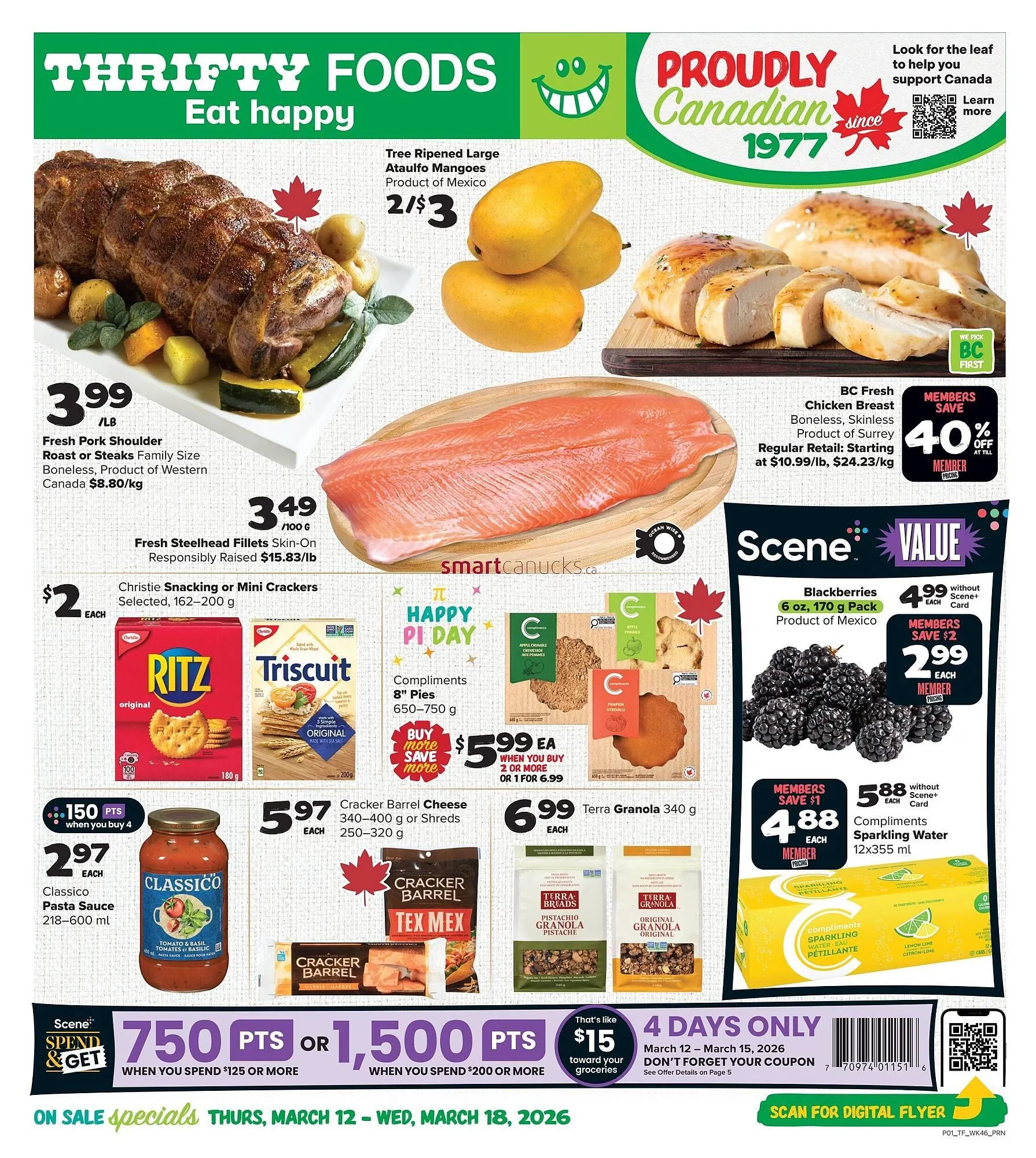 Thrifty Foods flyer - 1