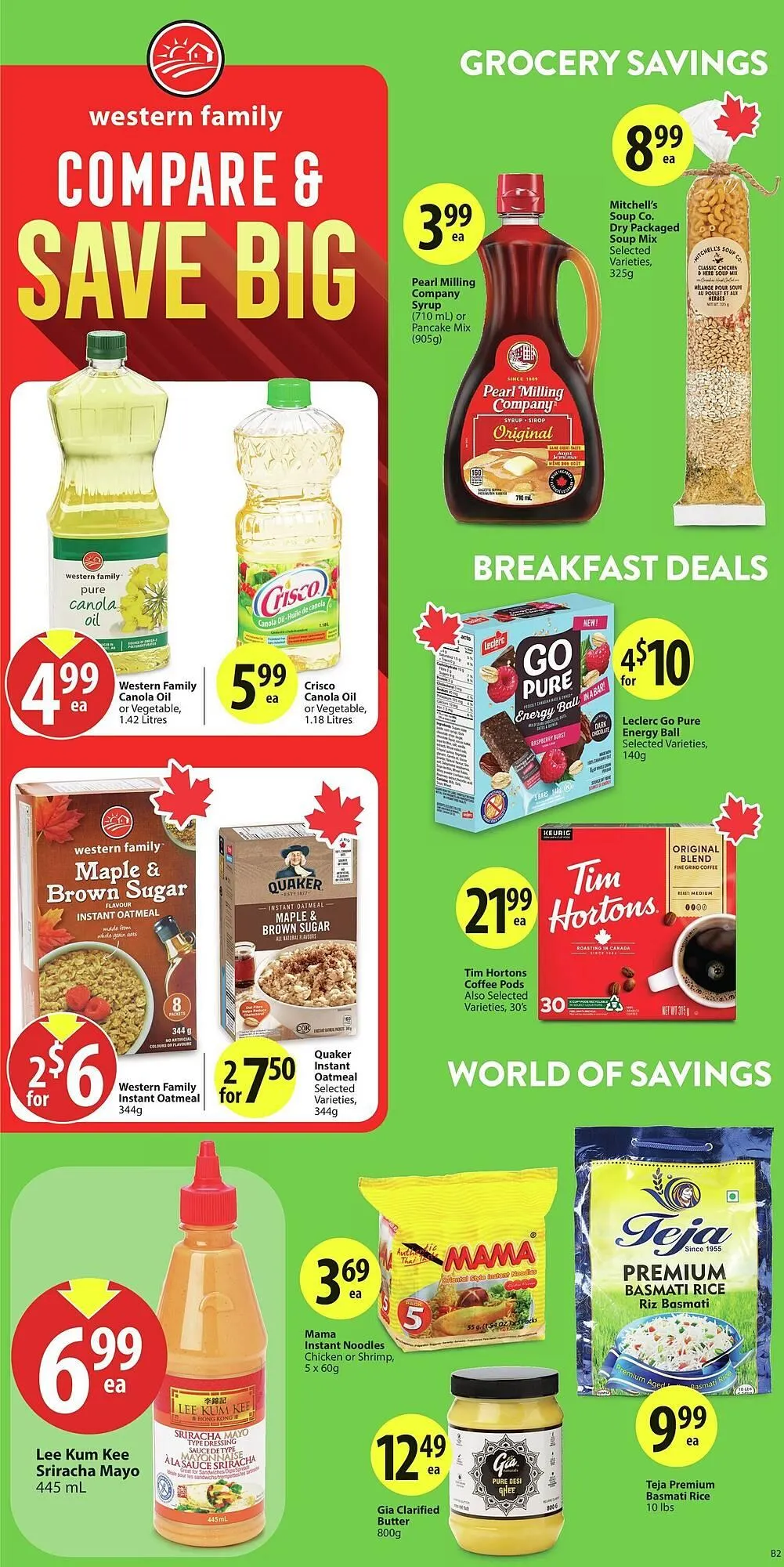 Save on Foods flyer from March 27 to April 3 2025 - flyer page 14