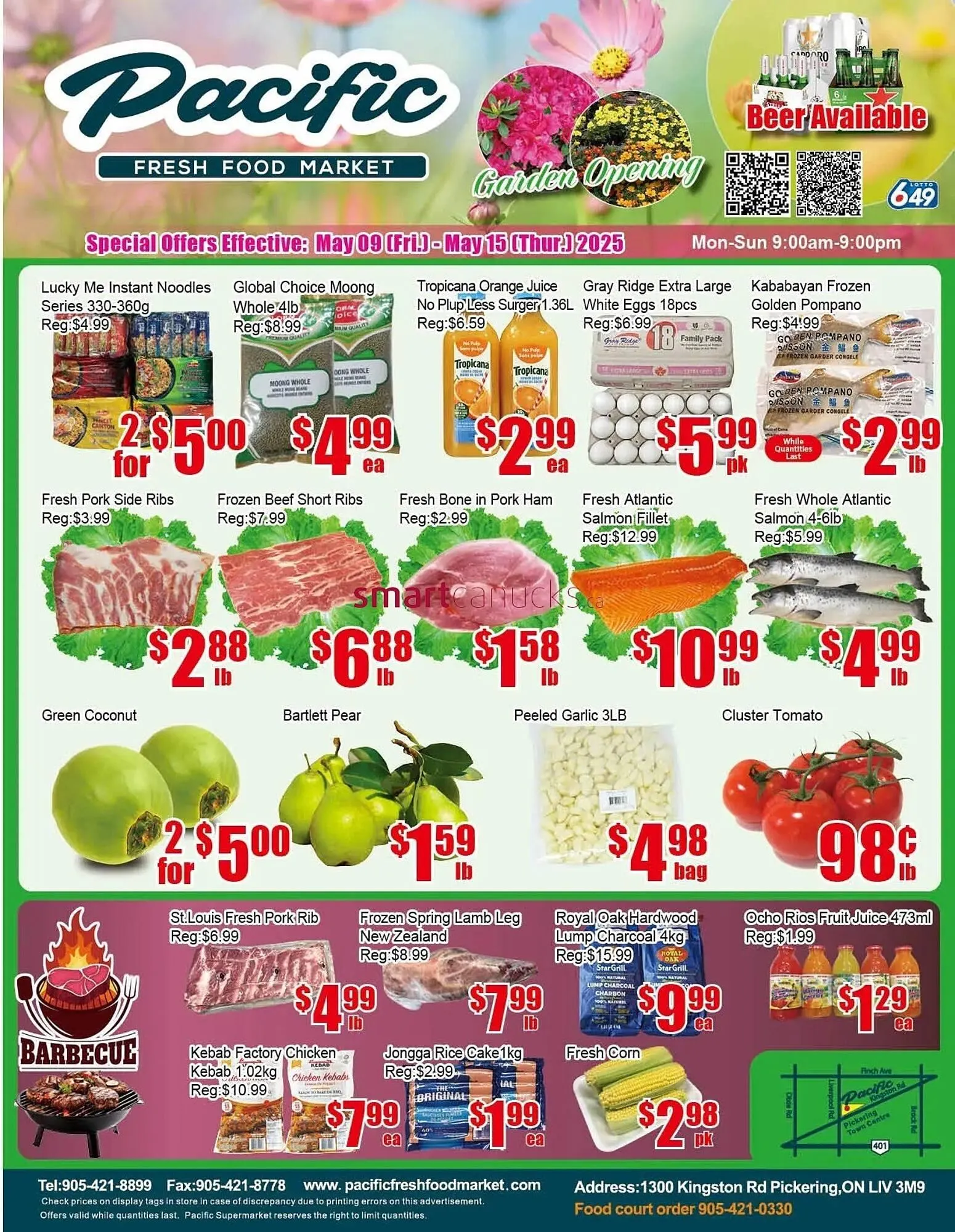 New Pacific Supermarket flyer - 1